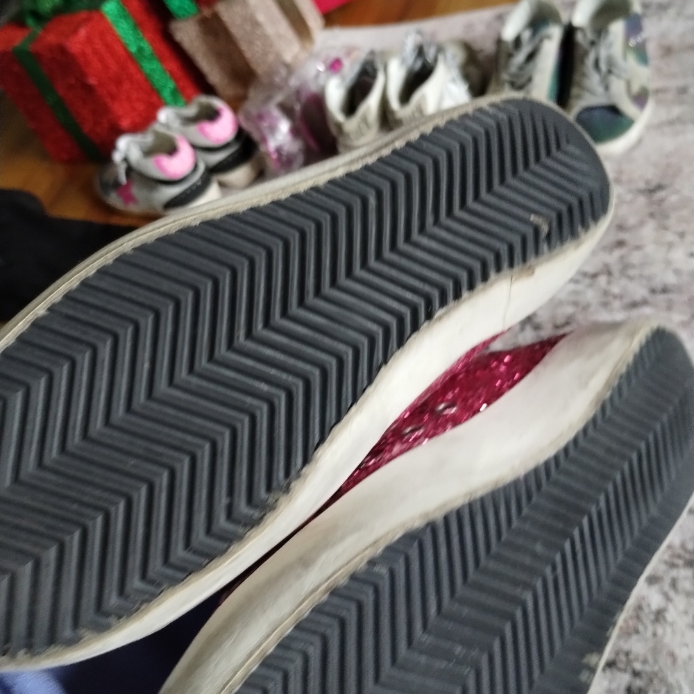 Golden Goose Pink Glitter Sneakers 5.5 - Picture 9 of 13
